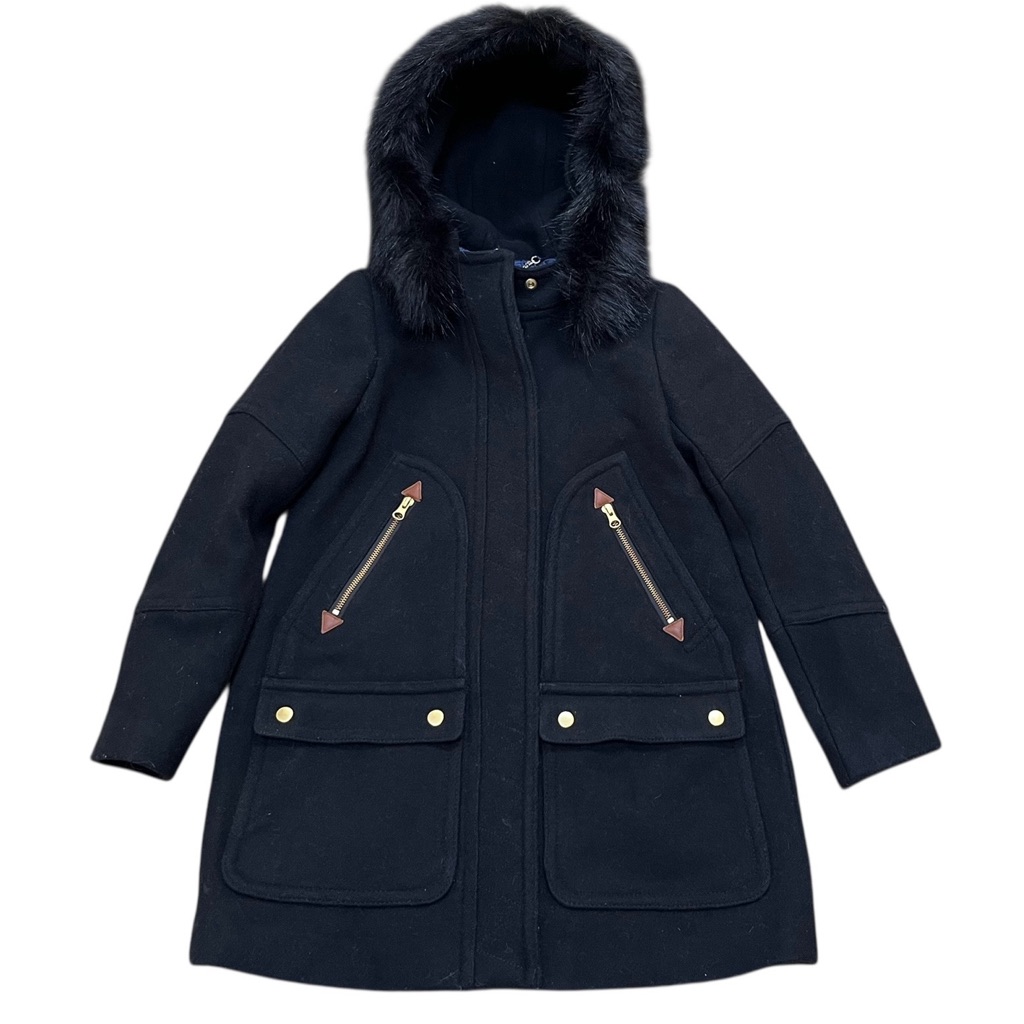 J Crew Wool Coat Size 0 Petite New
